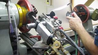 Glassblowing Lathe work [upl. by Eninnej800]