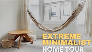 EXTREME MINIMALIST HOME TOUR feat EVERYTHING I OWN [upl. by Errised]