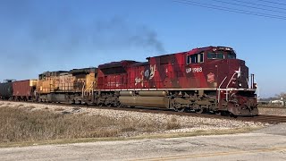 UP 1988 KATY Heritage on the MWTFW near Avondale TX January 1 2024 [upl. by Fisuoy]