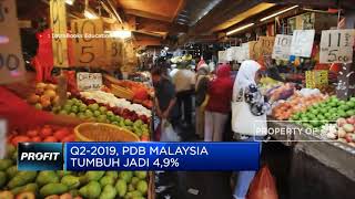 Q22019 PDB Malaysia Tumbuh Jadi 49 [upl. by Adiaj]