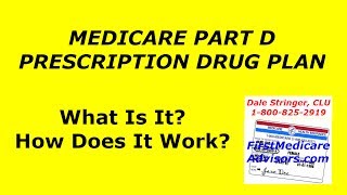 MEDICARE PART D DRUG PLAN  What Is It How Does It Work [upl. by Lauhsoj]