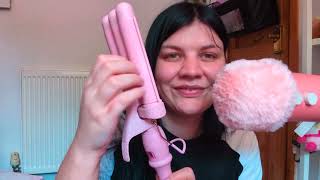 asmr 💕 mermade x barbie hair waver unboxing 🫰🏻 4k [upl. by Orbadiah444]