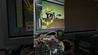 Virtua Cop on LCD with rapid fire button [upl. by Karoly]