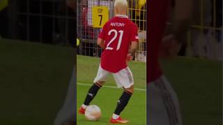 Antony spin skill tutorial 🔥⚡ football footballskils antony skills shorts [upl. by Meelas]