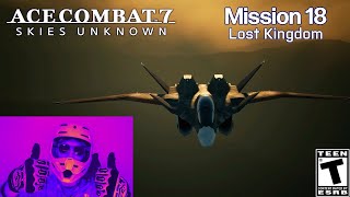 Defeating Mihaly in Air Combat Ace Combat 7 18 [upl. by Guthrie712]