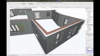 Archicad28 Wall Addon Goodies Profilmanager Profil GDL [upl. by Anaicilef]