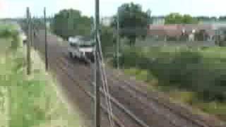 SNCF Loco Class BB 22200 engine Loire Great Sound off Horn [upl. by Benton]