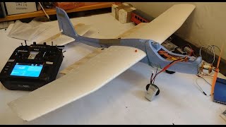 07 Lidl Glider RC conversion Flaperons [upl. by Jc816]