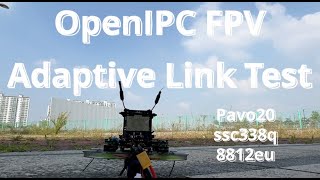 OpenIPC FPV 131 Adaptive Link Test  ssc338q x Pavo20  MSPOSD  MacGS x Radxa zero 3W  720p90 [upl. by Ahsykal]