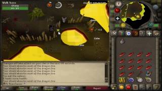 OSRS  How to SafeSpotFlinch Elvarg Dragon slayer  Quick amp Simple Guide  Runescape2007 [upl. by Eittik]