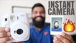 Fujifilm Instax Mini 9 Camera Unboxing and First Look  Instant Camera [upl. by Rfinnej563]