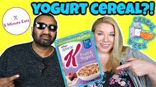 Special K Fruit amp Yogurt Cereal Review [upl. by Caughey]