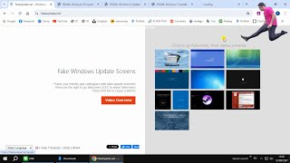 Prank Windows update screen  Fake Update [upl. by Beghtol]