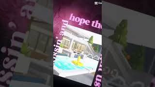 bloxburg prebuilt homes are great capcut shorts edit robloxedit [upl. by Portugal]