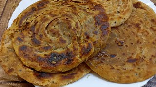 Aata ka masaledar Lachcha pratha  healthy crispy paratha [upl. by Derreg]