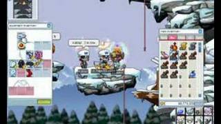 MapleStory Scrolling GMWizet hat Part 1 [upl. by Annaiek]