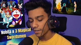 Doraemon Movie  Nobita amp 3 Magical Swordsmen Cover Song in Hindi  Sayant Music [upl. by Isaacs690]