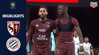 FC METZ  MONTPELLIER HÉRAULT SC 1  1  Highlights  FCM  MHSC  20202021 [upl. by Imeka]