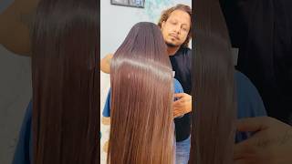 Hair smoothing 7rworld hairstyle hairandbeard hairstyles hairsmoothning hairstyle kerasmooth [upl. by Eltotsira454]