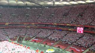 The national anthem of Poland Hymn Polski PolandSerbia Volleyball Mens World Championship 2014 [upl. by Casabonne128]