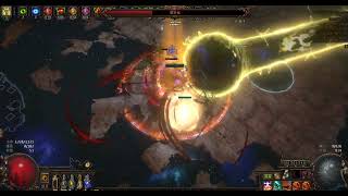 Path of exile 3 25 pathfinder reap COC Uber Shaper [upl. by Aserehtairam]