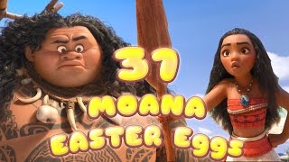 31 MOANA EASTER Eggs And References [upl. by Olfe]