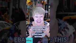 Your BIGGEST eBay Selling Moneymaking Mistake [upl. by Euqina554]