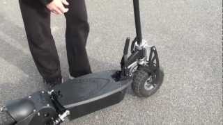 1000 Watt 36 Volt All Terrain Electric Scooter Review [upl. by Nwahs]