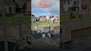 2024 lemmer waterlock friesland netherlands driving relaxing [upl. by Sirod]