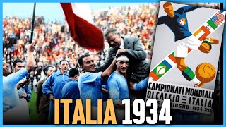 Italia 1934  Historia del Campeonato del Mundo  Ft pdmartinez1979 [upl. by Idona]