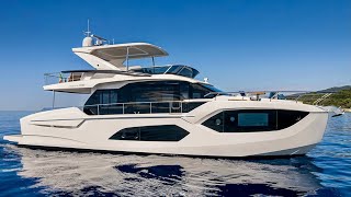 €14 Million Yacht Tour  Absolute 60 Fly [upl. by Alesram]