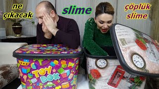 Yeni Malzemeler ile Eğlenceli Slime Challenge  Zeka Oyunu  Vak Vak TV [upl. by Whatley]