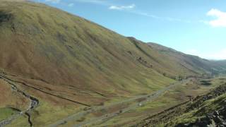 Low level Airbus A400M through Dunmail Raise Pass Lake District flown by Seb Davey [upl. by Alemrac217]