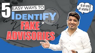 5 Easy Ways to Identify Fake Advisory Companies [upl. by Camilo]