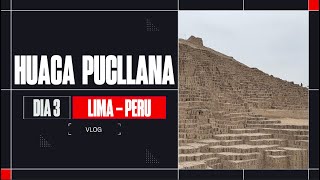 O que fazer em Lima no Peru Huaca Pucllana  Vlog dia 3 [upl. by Neffirg]