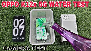 OPPO K12x 5G WATER TEST [upl. by Redienhcs]