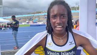 Carifta 2022 Michelle Smith 800m [upl. by Hutner553]