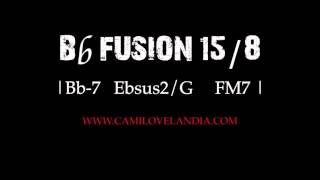 Backing Tracks  158 Bb Fusion Track [upl. by Jaddo404]