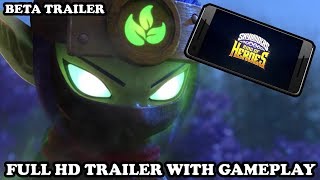 NEW SKYLANDERS GAME Skylanders Ring of Heroes BETA TRAILER [upl. by Eirrab]