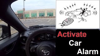 Must Do  Activate Your Car Alarm  2023 Toyota GR86 Premium 6MT  ZN8 [upl. by Latsyk735]