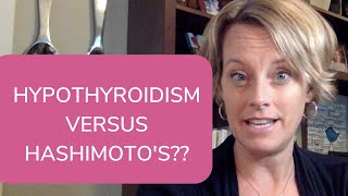 Is Hypothyroidism and Hashimotos the Same Thing Does it Matter [upl. by Northway448]