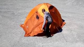 FERRINO LHOTSE 4 Tent Assembly Instructions [upl. by Kornher325]