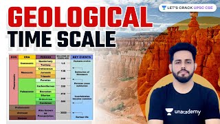 Geological Time Scale  A to Z Course on Complete Physical Geography  UPSC CSE [upl. by Arah]