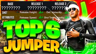 TOP 6 BIGGEST GREEN WINDOW JUMPSHOTS NBA 2K24 NEXT GEN amp CURRENT GEN BEST GREEN LIGHT JUMPSHOT 2K24 [upl. by Ennaira682]