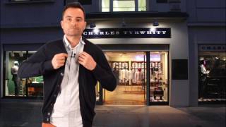 Charles Tyrwhitt Merino Wool Cardigan [upl. by Aviva]