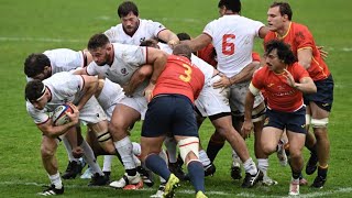 Spain vs USA HIGHLIGHTS  Test Match Rugby 2024 [upl. by Uird]