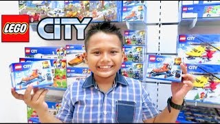 Unboxing Lego City Police Patroli Motor Salju [upl. by Ensoll461]