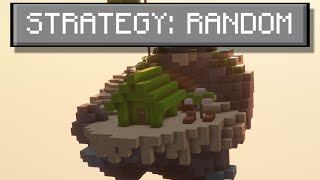 Bedwars But The Strategy Is RANDOM [upl. by Merchant52]