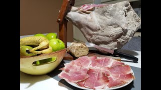 Recette de jambon cru affiné à la cendre de bois [upl. by Elleina992]