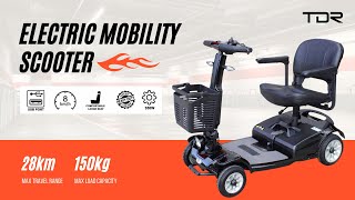 🛴 Introducing our Foldable Electric Mobility Scooter Freedom on the Go 🚀 [upl. by Sutelc495]